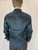 Giorgio Armani Black Diagonal Pleated Bib Tuxedo Dress Shirt