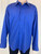 Burberry London Royal Blue Button Down Long Sleeve Shirt