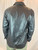 Byblos Blu Button Up Black Nylon Shirt/Lightweight Jacket