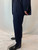 Prada Dark Navy 3 Button Double Pocket Wool Suit