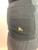 Burberry Black Plaid Keyhole Long Sleeve Top