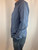 Armani Jeans Denim Blue Chambray Button Up Long Sleeve Shirt