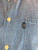 Yves Saint Laurent Pour Homme Denim Blue Long Sleeve Button Down Shirt