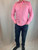 second hand Valentino Roma Pink Button Up Long Sleeve Shirt front