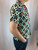 second hand Valentino Jeans Rare Polka Dot Multi Colored Retro Short Sleeve Button Up Shirt side