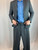 second hand Yves Saint Laurent Pour Homme 2 Piece Gray Wool Suit