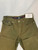 second hand Dolce & Gabbana Olive Colored Multi Pocket Jeans waist