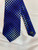 second hand Gucci Blue Monochromatic Silk Tie