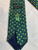 Second hand Gucci Green and Blue Abstract Printed Silk Tie