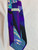 Second hand Emilio Pucci Blue/Purple/White Abstract Design Silk Tie