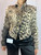 Roberto Cavalli Distressed Leopard Print Jean Jacket