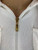 Moncler Terry White Short Sleeve Hoodie Jacket zipper