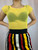 Moschino Cheap & Chic Striped Pencil Skirt front