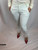 Armani Jeans White Skinny Pants front