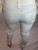 Armani Jeans White Skinny Pants back
