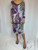 Etro Purple Paisley Print Dress front