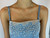 Ermanno Scervino Crochet Floral Chambray Denim Dress top