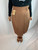 Armani Jeans Tan Orange Skirt NWT front