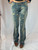 Just Cavalli Tan Tinted Distressed Jeans second hand front