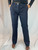 Ferragamo Dark Wash Straight Leg Jeans front