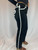 Moschino Black & White Question Mark Jeans Pants side
