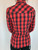 Dolce & Gabbana Red Plaid Button Up back