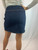 Moschino Jeans Big Button Jean Denim Skirt back