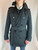 Burberry Brit Black Classic Raincoat Trench Coat front