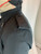 Burberry Brit Black Classic Raincoat Trench Coat shoulder