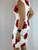 Moschino Cheap & Chic Red Poppy Print Dress side