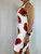 Moschino Cheap & Chic Red Poppy Print Dress side