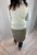 Max Mara Silk Two Tone Buttoned Light Knit Vest Top back