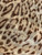 Roberto Cavalli Leopard Print Silk Open Back Blouse tag