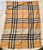 Burberry London Plaid Logo Shimmery Cashmere Scarf Limited Edition