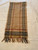 Burberry Classic Cashmere & Wool Plaid Tassel Scarf