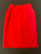 Moschino Red Skirt with Gold Buttons back