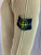 Stone Island Tan Ribbed V Neck Wool Sweater Vintage logo
