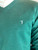 Tru Trussardi V Neck Emerald Green Sweater logo