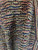 Missoni Sport Patterned Buttoned Wool Blend Cardigan Sweater Vintage colors