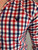 Armani Jeans Red/White/Blue Plaid Gingham Button Up