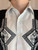 Versace Classic V2 Black & White Dragon Button Up Vintage neck