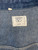 Valentino Thick Denim Jean Button Up Vintage Tag