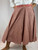 Woolrich Double Layered Maroon/Red Patterned Skirt