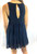 Alberta Ferretti Navy Babydoll Dress/Tunic Top