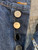 Yves Saint Laurent Medium Wash Button Up Jeans