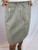 Armani Jeans Light Brown Rounded Hem Skirt