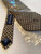 Burberrys Brown & Gold Dot Tie