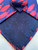 Gucci Pink Wheat Navy Tie