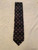 Gianfranco Ferre Black Lined Polka Dot Tie