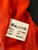 Valentino Red/Blood Orange Cowl Neck Top